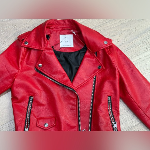 Mango Jackets & Blazers - MNG Retro faux leather jacket
Used in good condition